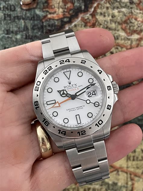 ebay rolex explorer ii 42mm|Rolex Explorer II 42mm polar.